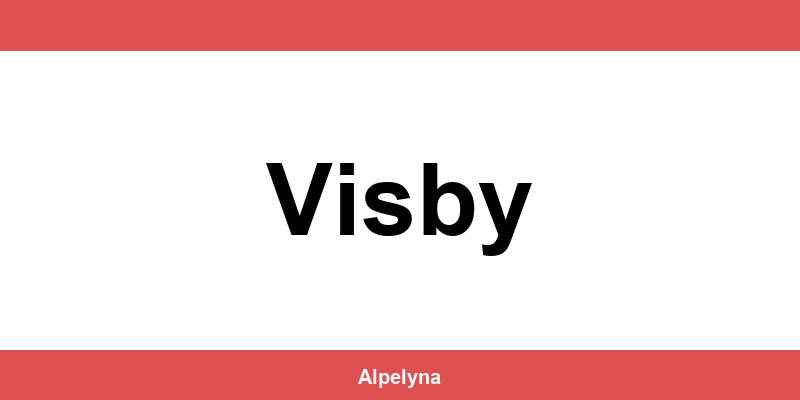 Kontakt Telefon Visana in Visby